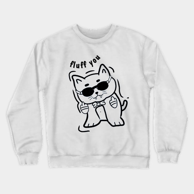 funny cqt Crewneck Sweatshirt by Youneshemil